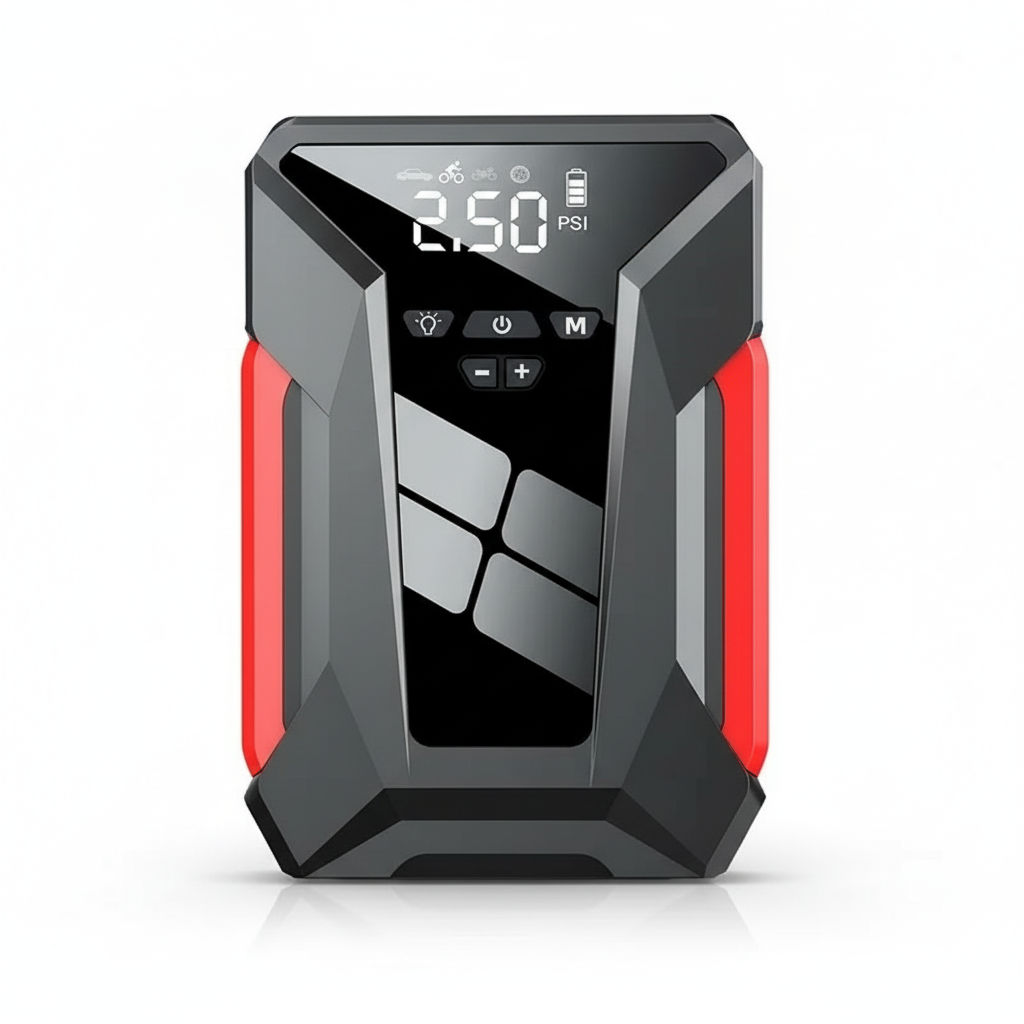 4-in-1 Car Jump Starter & Air Pump